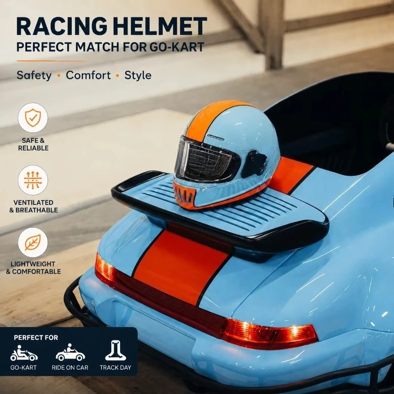 Commercial Wholesale 2500W Retro Drift Electric Go Kart Adult Park Entertainment