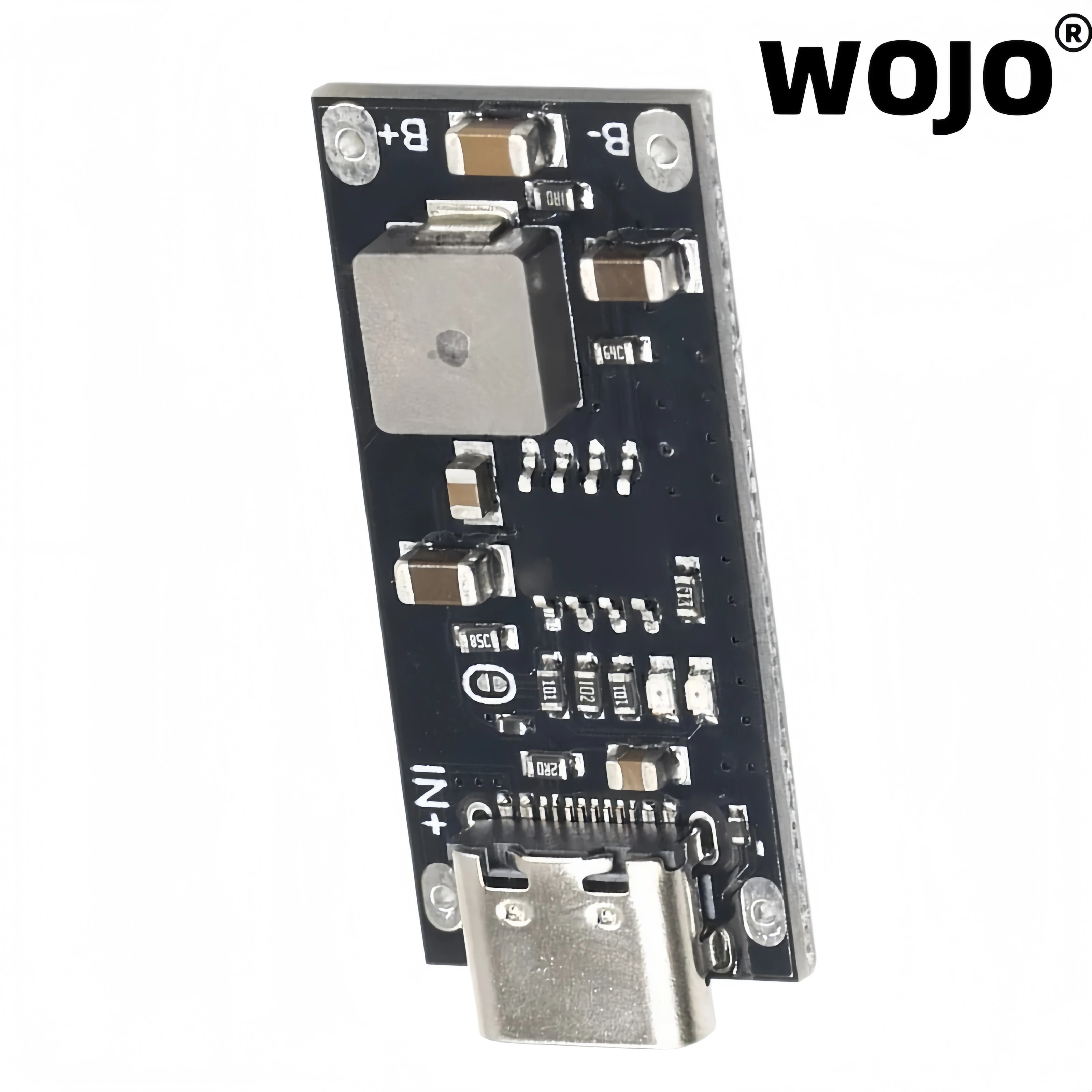 3A High Current Li-ion Charger Board Type-C Input 5V to 4.2V 4.35V Polymer Ternary Battery Charging Module for Electronics