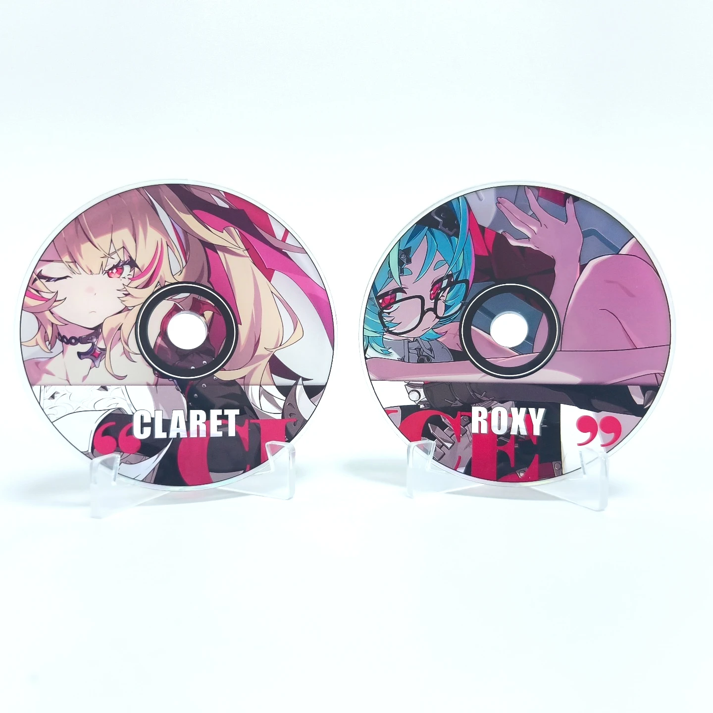 Zenless Zone Zero ZZZ Roxy Claret Sigird Remielle Promeia Cissia Sunna Semi-Transparent Color Film Acrylic Stand  Key Chain