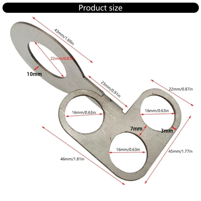 Headlamp Button Switch Bracket Motorbike Modification Accessories Universal 22mm Handlebar Mounted Bracket