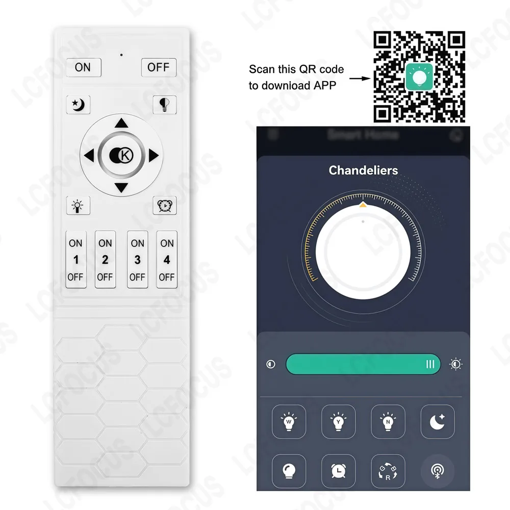 22-30V APP LED Driver GM-LXTM 2 Color Intelligent Power Supply 600mA 1200mA 1500mA 1800mA 2400mA 2700mA 3000mA For Ceiling Lamp