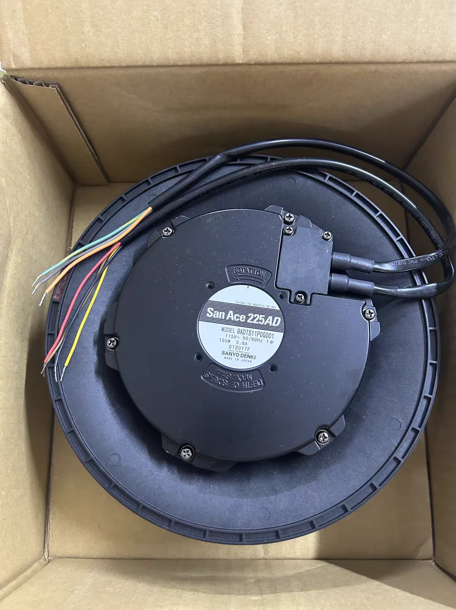 

New Japan Sanyo 9ADTS11POG001 115V 3.6A 225 Centrifugal Fan Long Life Fan
