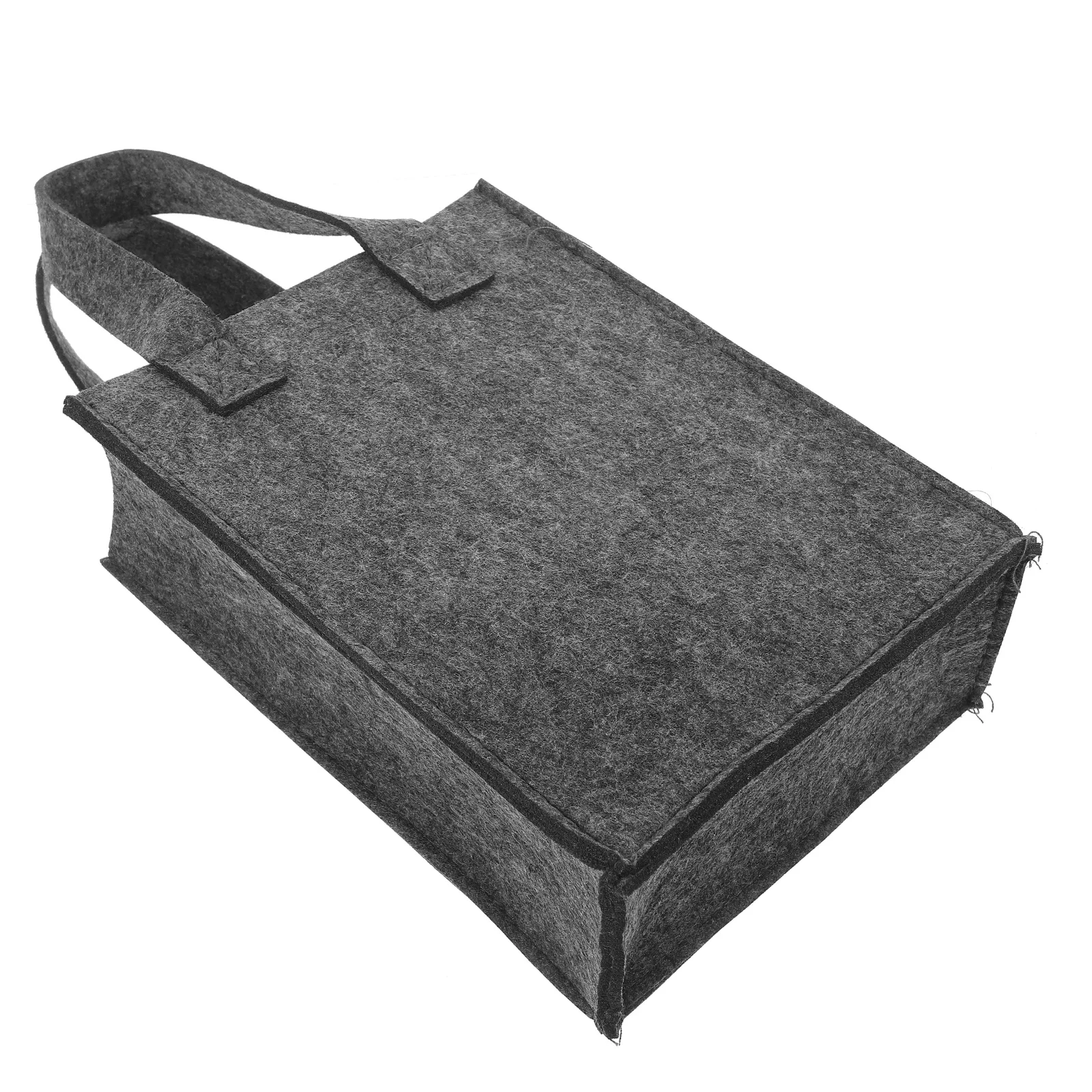 

2 Bottle Felt Wine Carrier Bag Soft Protective Bottle Storage Pouch Portable Gift Wrap Wine Bags Wrapping Gift Bags