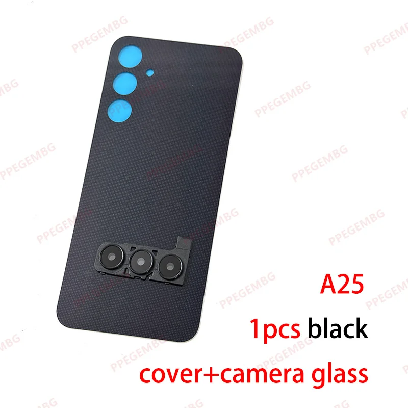 A25 Back Panel Replacement For Samsung Galaxy A25 5G A256 SM-A256 Battery Cover Rear Door Lid Housing Case Camera Lens Sticker