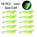Green 3.0 10PCS