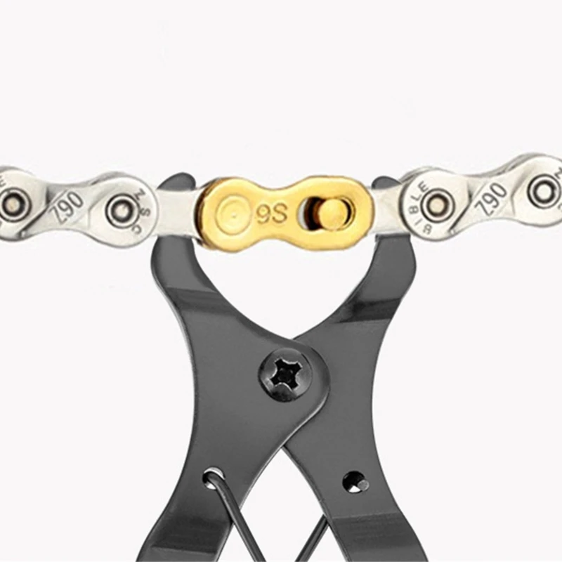 Bicycles Chain Wear Checker, Bike Link Pliers, Chain Breaker, Rivet Tool, Professional Bike Chain Repair Tool, Easy to Use