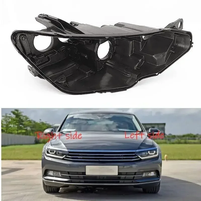 Headlight Base For Volkswagen VW Passat B8 Magotan 2016 2017 2018 Headlamp House Car Rear Base Front Auto Headlight Back House