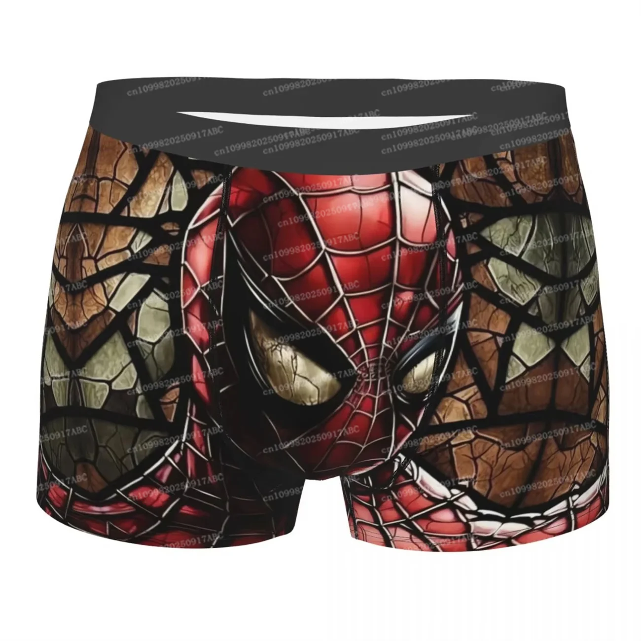 Sous-vêtements pour hommes Spider Man boxeurs dessin animé Shorts culottes hommes caleçons confortables bande dessinée animée femmes sous-vêtements slips