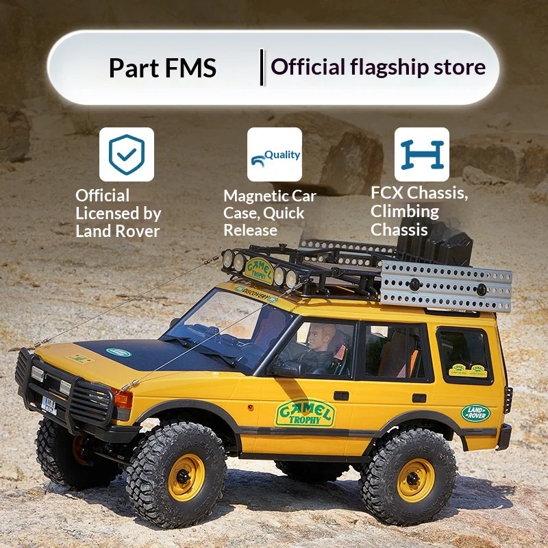 FCX10 1/10 Scale Camel Trophy  - Rc Hobby Land 评论和价格