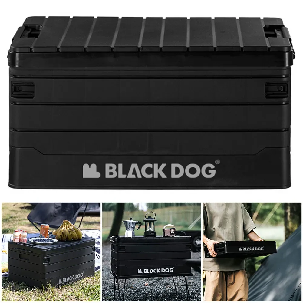 

60L Outdoor Trunk Organizer Large Capacity Folding Car Storage Case Multifunctional Foldable Storage Bin for Camping Items