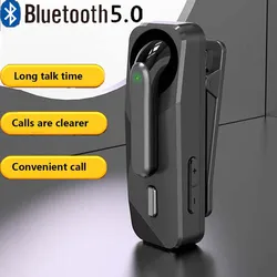 Collar Earphones Bluetooth 5.1 Wireless Headset Business Headset With Mic Sports Ear Hook Lotus One Ear Handsfree Free Shipping
