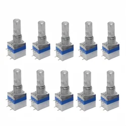 10pcs Walkie Talkie Interphone Potentiometer A103 A10K Volume Switch Interphone Accessories for Baofeng BF-888S UV-5R UV-82