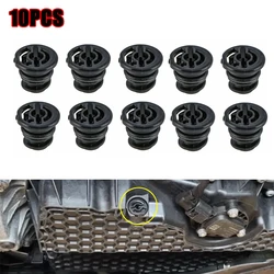 Óleo do motor Dreno Plug Parafuso Tampa, Sump Pan Porca Parafuso, Preto, Novo Audi A4L Q5, Volkswagen Golf Passat, 06L103801, 10Pcs