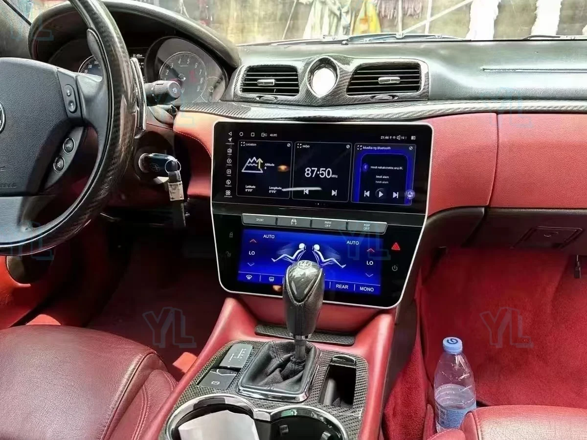 

YLL 22 "автомобильный радиоприемник для Maserati GT 2013-2020 HD мультимедийный видео стереоплеер авто GPS интеллектуальный навигационный головное устройство Carplay