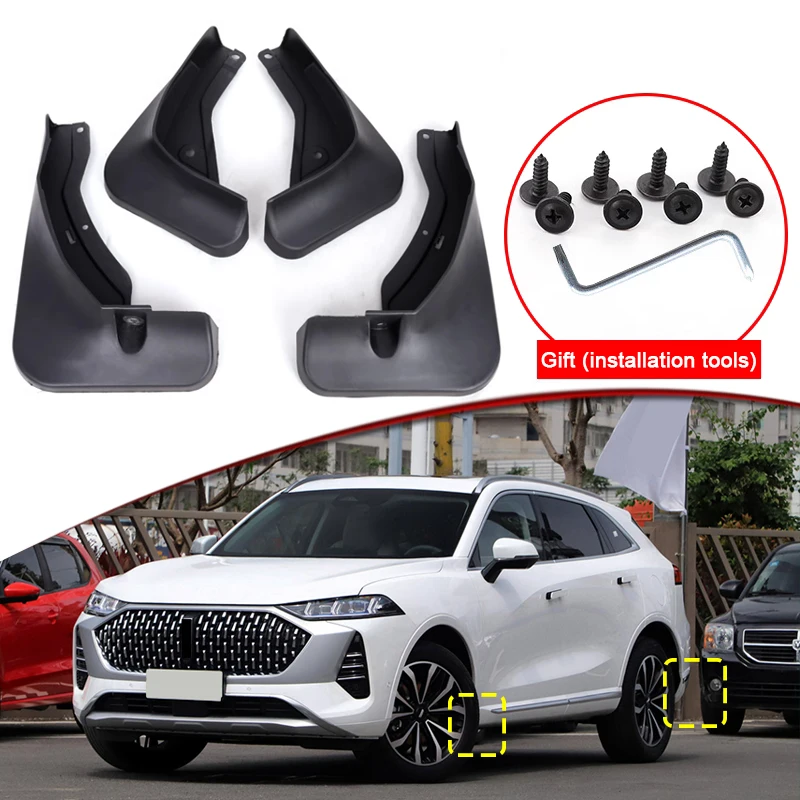 

ABS Car Mudguard Fender Auto Accessories For GWM WEY 05 07 P8 HAIMA 8S X7 X7-E HAVAL F7 H5 H6 JOLION