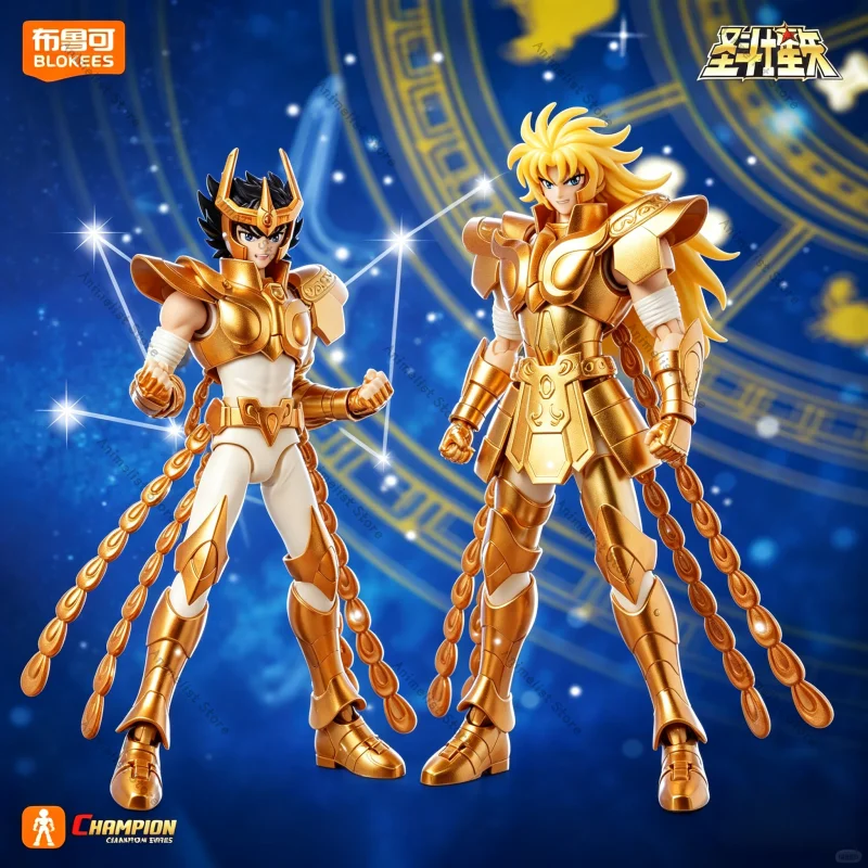 

Оригинальная фигурка Blokees Saint Seiya: Феникс Икки, Золотой Святой, Чемпионская серия, сборная модель, подарки