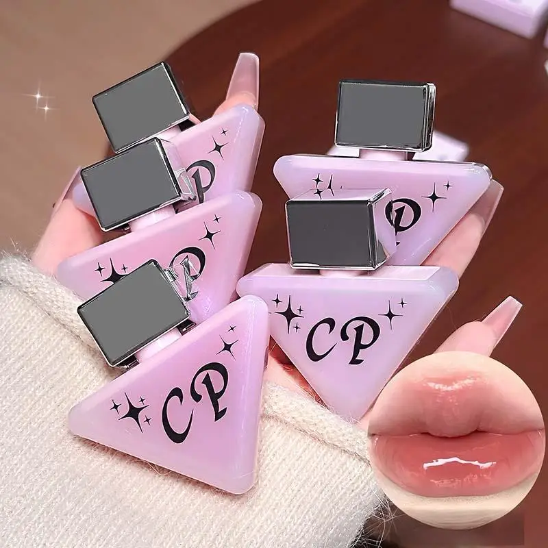 Icy Clear Lipgloss Zijdezachte textuur Moisturizer Opvullende lippen Gemakkelijk aan te brengen Langdurige make-up Lipglazuur lippenstift