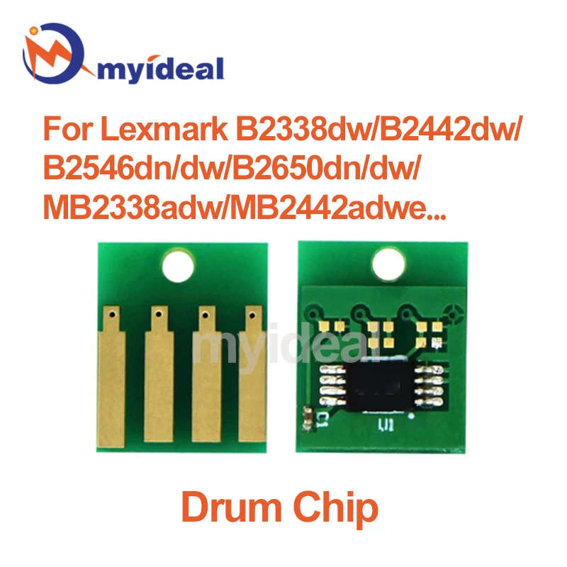 56F0Z00 Chip For Lexmark B2338dw B2442dw B2546dn B2650dn MB2338adw MB2442adwe MS321 MS421 MS521 MS621 MS622 MX321 Drum Chips