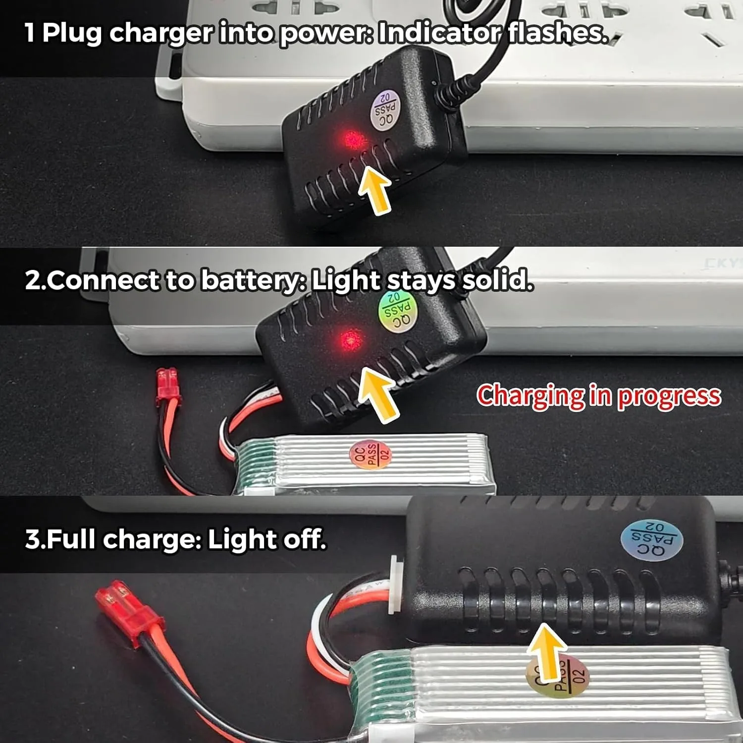 2 peças 600mah bateria li-po com 2 carregadores usb, kit de bateria recarregável compatível com avião wltoys a280 a160 a300 xk rc