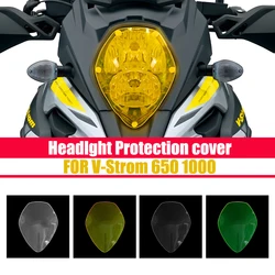 For SUZUKI V Strom 650 1000 VSTROM DL650 DL1000 2017-2019 Motorcycle Front Headlight Screen Guard Lens Cover Shield Protector