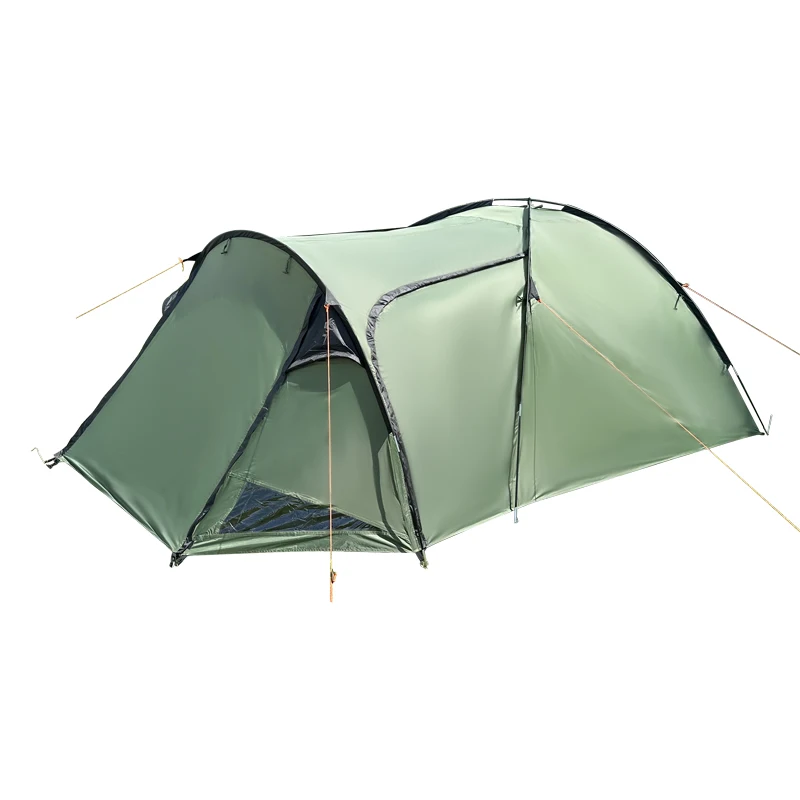 

4-6 Person Family Camping Outdoor Tent Rain-Resistant Waterproof Living Room Mat Customizable Area Bedrooms Fiberglass Poles