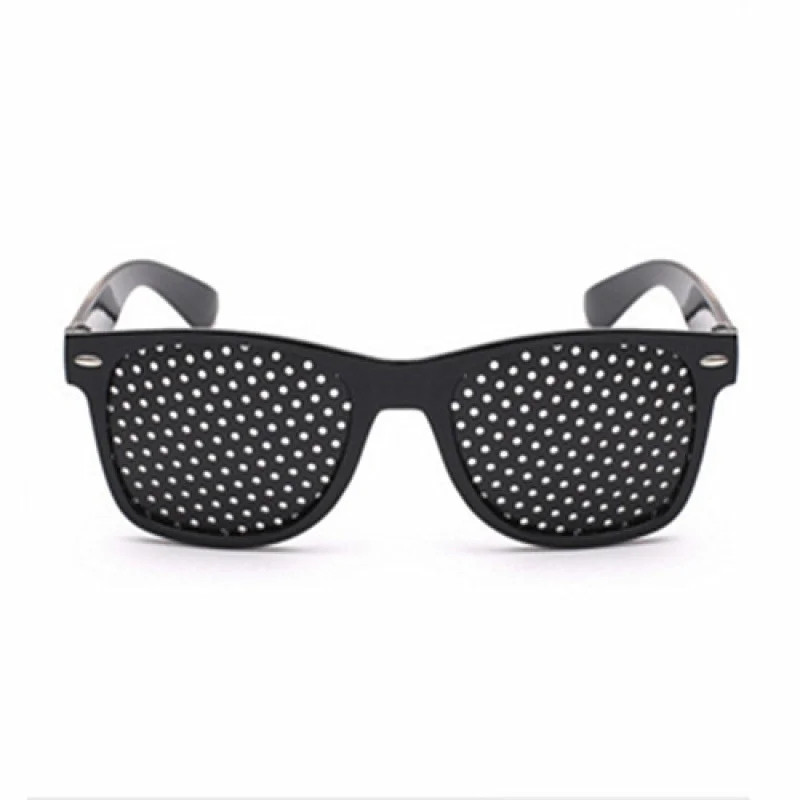 Anti-myopia Astigmatism Glasses Vision Correction Fatigue Pin Hole Glasses With Holes For Men Women Eyesight Improvement Eyewear