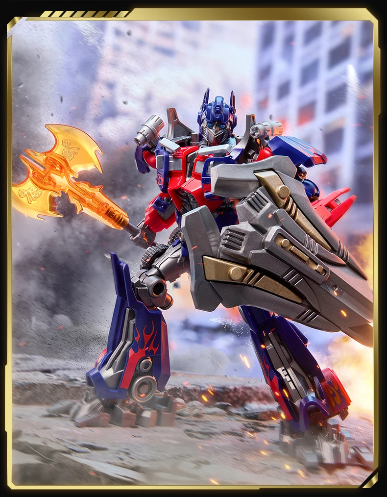 Blokees Movies Transformers One Classic Class Jet Wing Optimus Prime Megatronus Prime Action Figure Assembled Toy Kids Gift