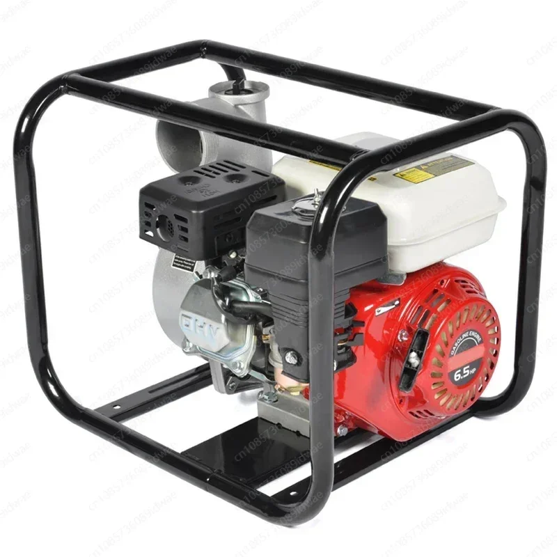 2 inch 7.5HP Portable High Pressure Water Pump Self-Priming Oil Pumping 4 Stroke OHV Gasoline Engine For Agricultural Irrigation