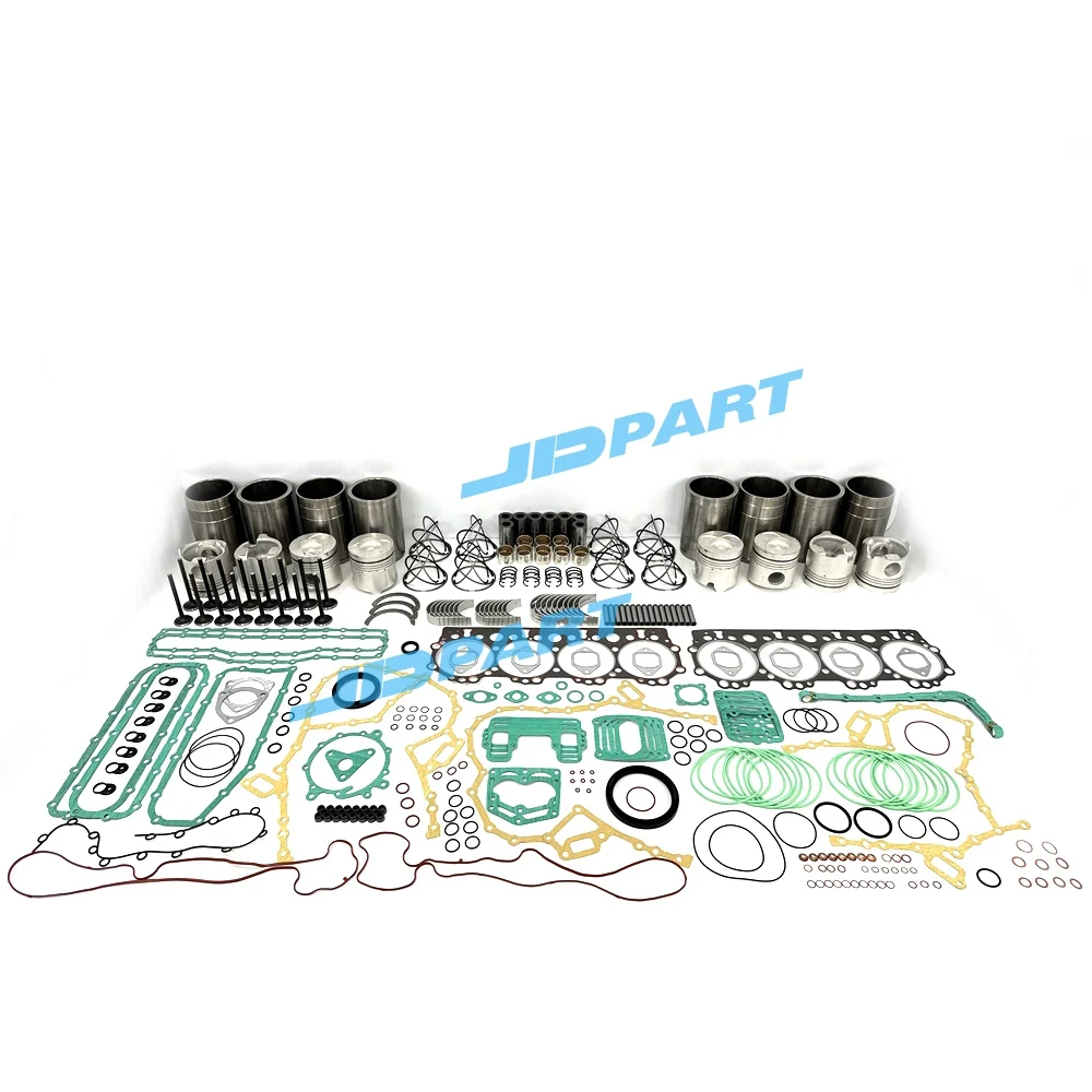 F17E Cylinder Liner Kit With Gasket Set Bearing&Valves&Guides For Hino Engine