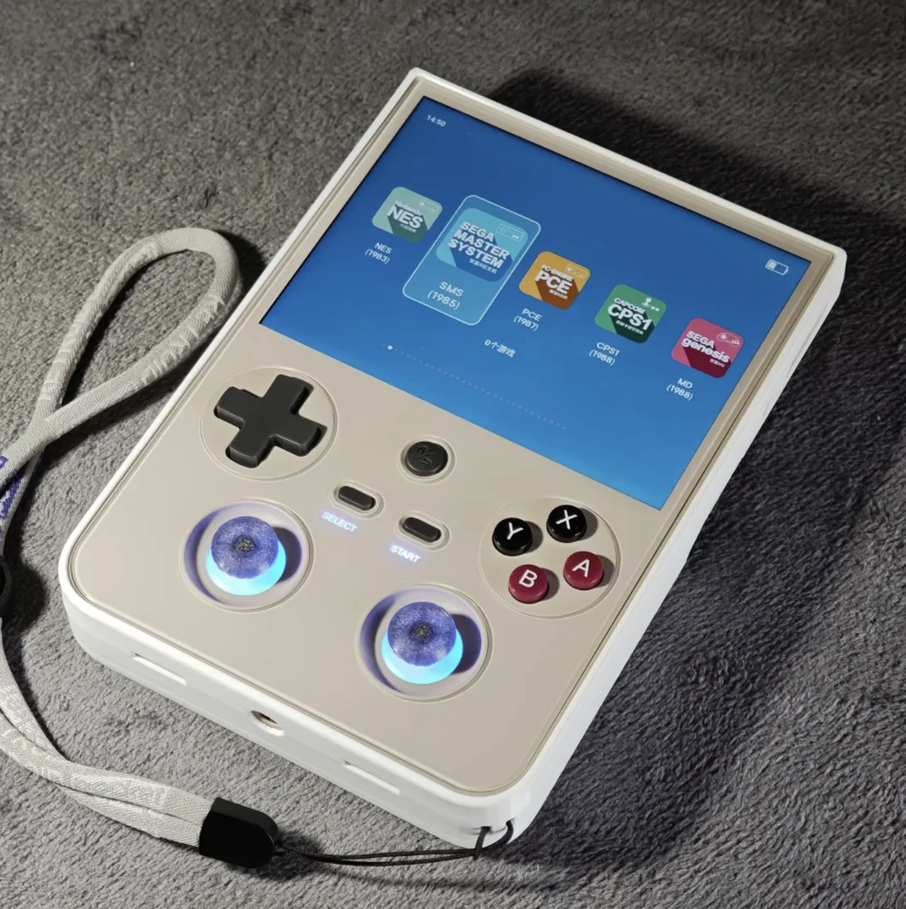 ANBERNIC RG477V Retro Handheld Game Console 4.7-inch LTPS 64 Bit Game Player Online Multiplayer Streaming RG 477V