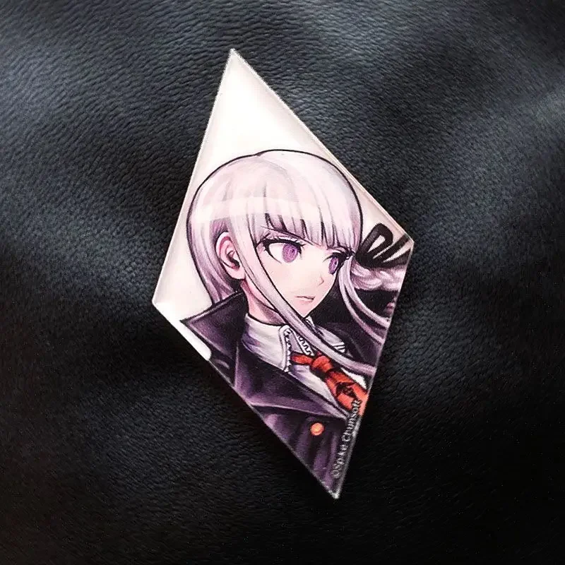 14 sztuk Anime Danganronpa cos Nagito Komaeda Nanami ChiaKi Mikan Tsumiki Monokuma odznaka torby broszka Pin Cosplay breloki prezent