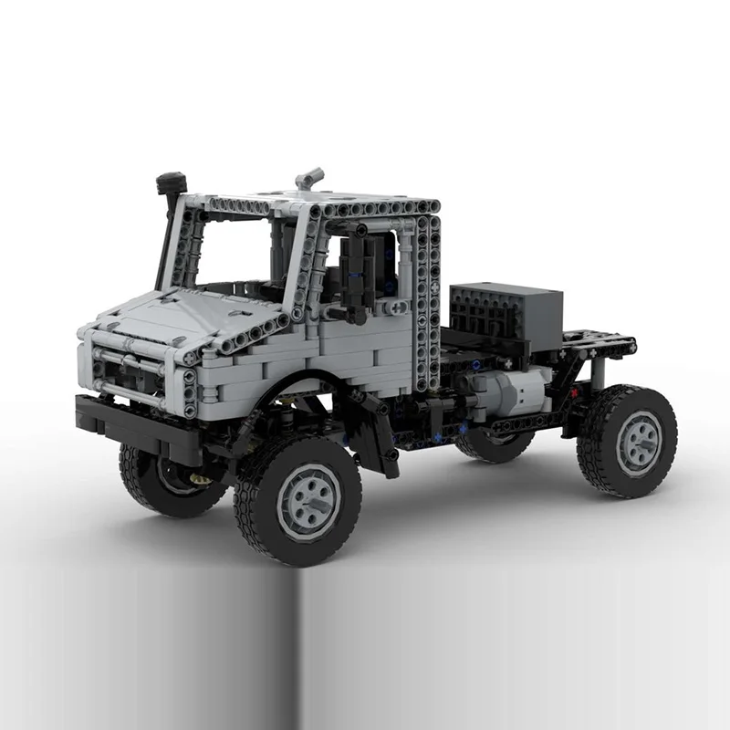 City Car Model MOC Building Bricks Unimog U4023 Off-Road Vehicle Modular Technology Children Holiday Gifts Assemble Toys Suit