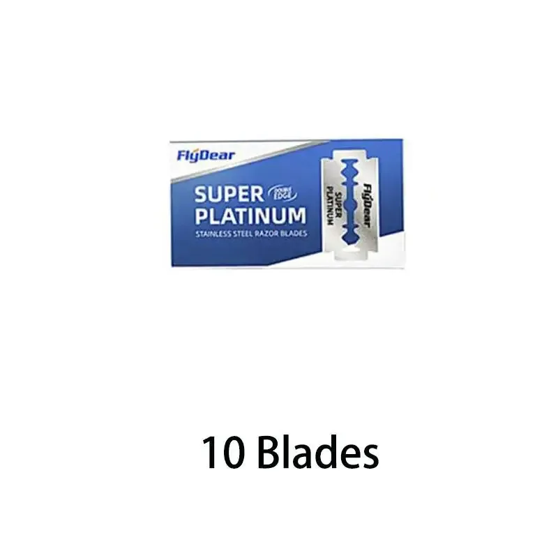 Razor Blade 100Pcs Stainless Steel Razor Blade Old-Fashioned Manual Double-Sided Hairdressing Barber Shop Tools for shaving