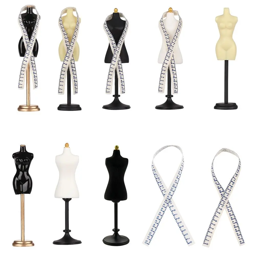 1/12 Children Toys Miniature Accessories Dollhouse Decoration Humanoid Model Dollhouse Ruler Mannequin