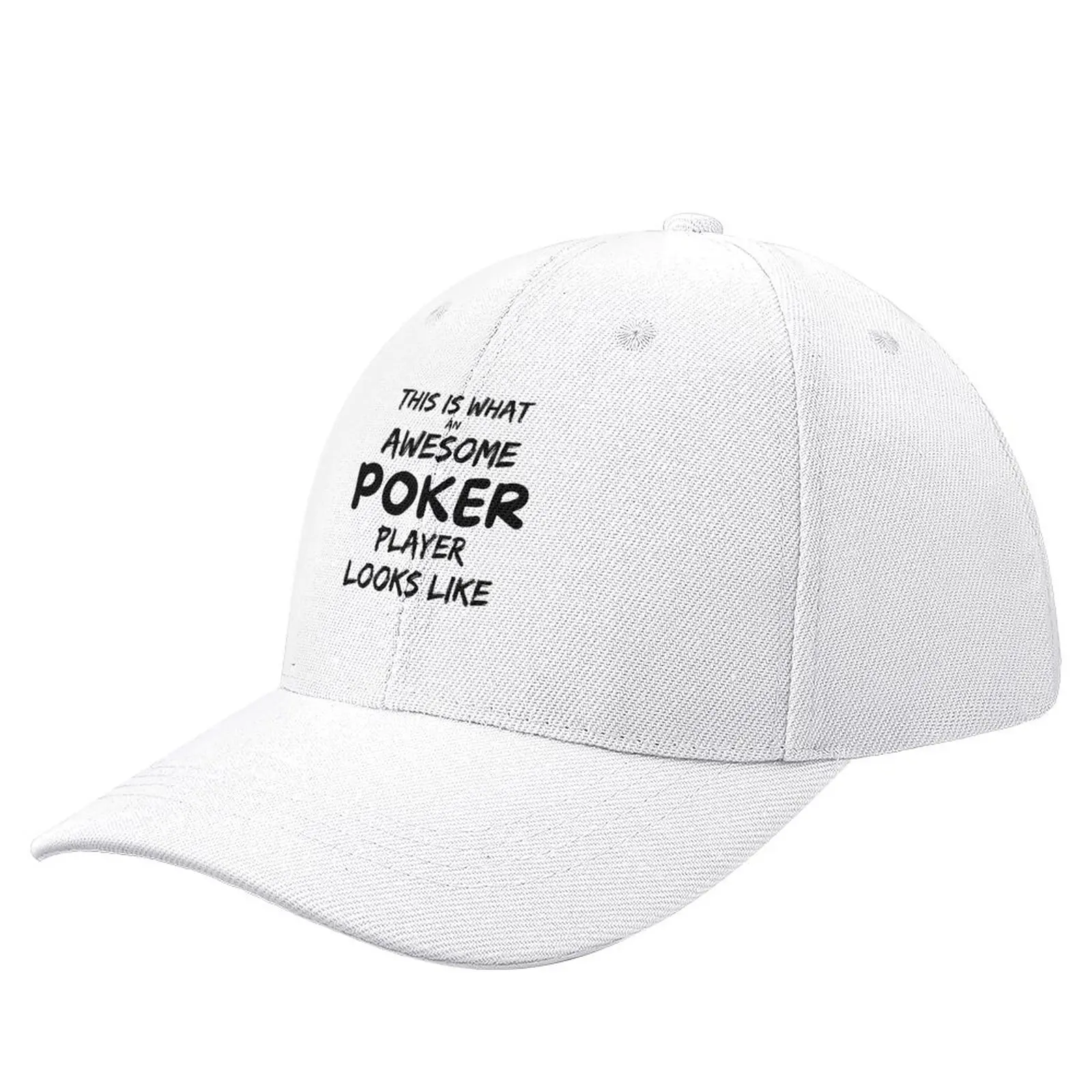 

Awesome Poker Player Baseball Cap Snapback Cap Anime Luxury Woman Men's