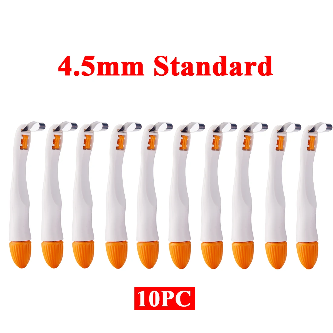 50/10Pc Dental Pro Matrix Bands Pre Formed Sectional Matrix Band Adjustable Holder Tofflemire Tool for Teeth Filling 4.5/6mm image 3