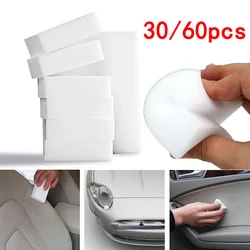 30/60pcs Magic Sponge Melamine Foam Cleaning Eraser Car Home Kitchen Bathroom Nano Sponges Cleaning Car Wash Maintenance