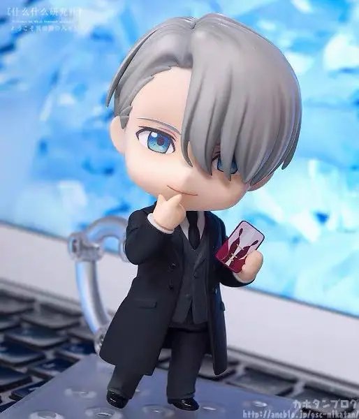 100% Original: YURI!!! ICE Victor Nikiforov # 865 Figma PVC Action Character Animation Character Model Toy Character Doll Gift