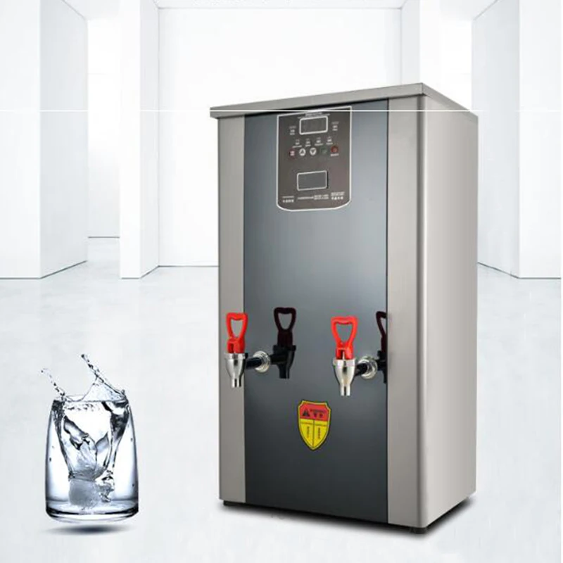 40L Commercial Hot Water Dispenser Machine for Bar Digital Electric Step Hot Heat Water Boiler Kettle Tank Heating Water Machine