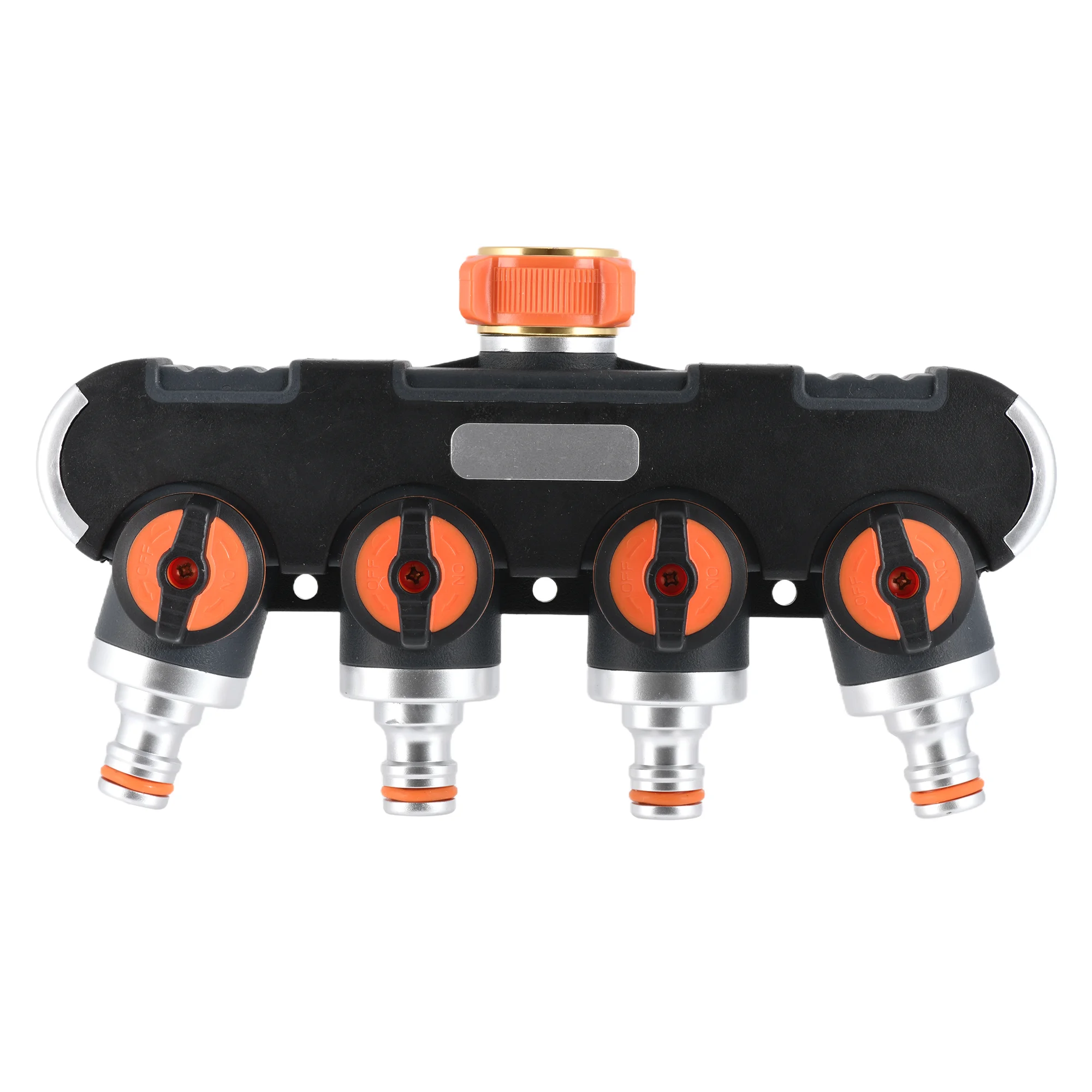

4 Way Garden Hose Diverter 3/4" Outdoor Faucet Splitter Y Valve for Lawn & Garden Irrigation