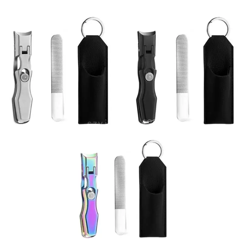 with File for Thick Nails Large Wide Jaw Opening Cutter Fingernail Trimmer Toenail Cutter