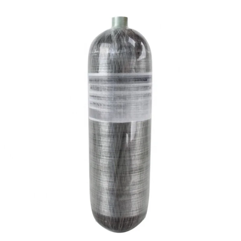 6.8L30Mpa 300bar high pressure carbon fiber gas cylinder respirator for scba