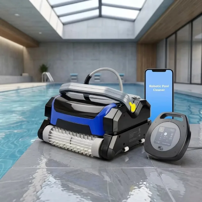 WC-3010 Cordless Robotic Swimming Pool Cleaner Intelligent Electric Wall Climbing Automatic Pool Vacuum Cleaner