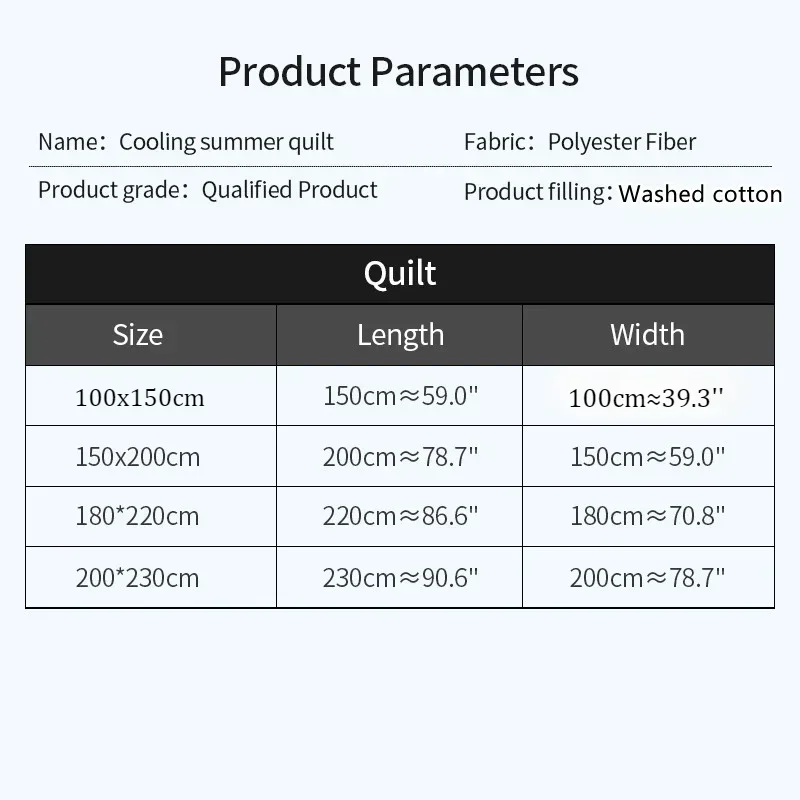 1PC Summer Quilt Four-piece Quilt Air Conditioner Soft Bedding Non-slip Skin-friendly Small Fresh Printing Bubble Cotton 여름 이불
