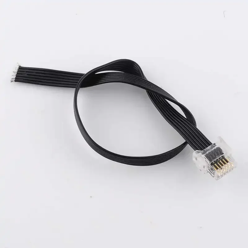 25CM Czarny Kabel Złącza Kryształowego Silnika do Legoeds WeDo2.0 8883 9686 Robotyka Czujnik Naprawa Klocki Konstrukcyjne