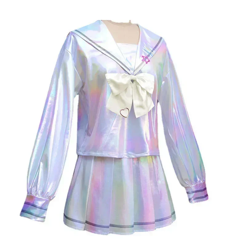 Spiel bedürftige Mädchen Überdosis Kangel Cosplay Lolita Mädchen JK Seemann Uniform Schuluniform Halloween Karneval Party Kleidung