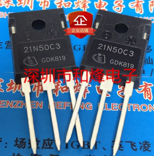 10PCS -20PCS-100PCS 21N50C3 SPW21N50C3 TO-247 560V 21A