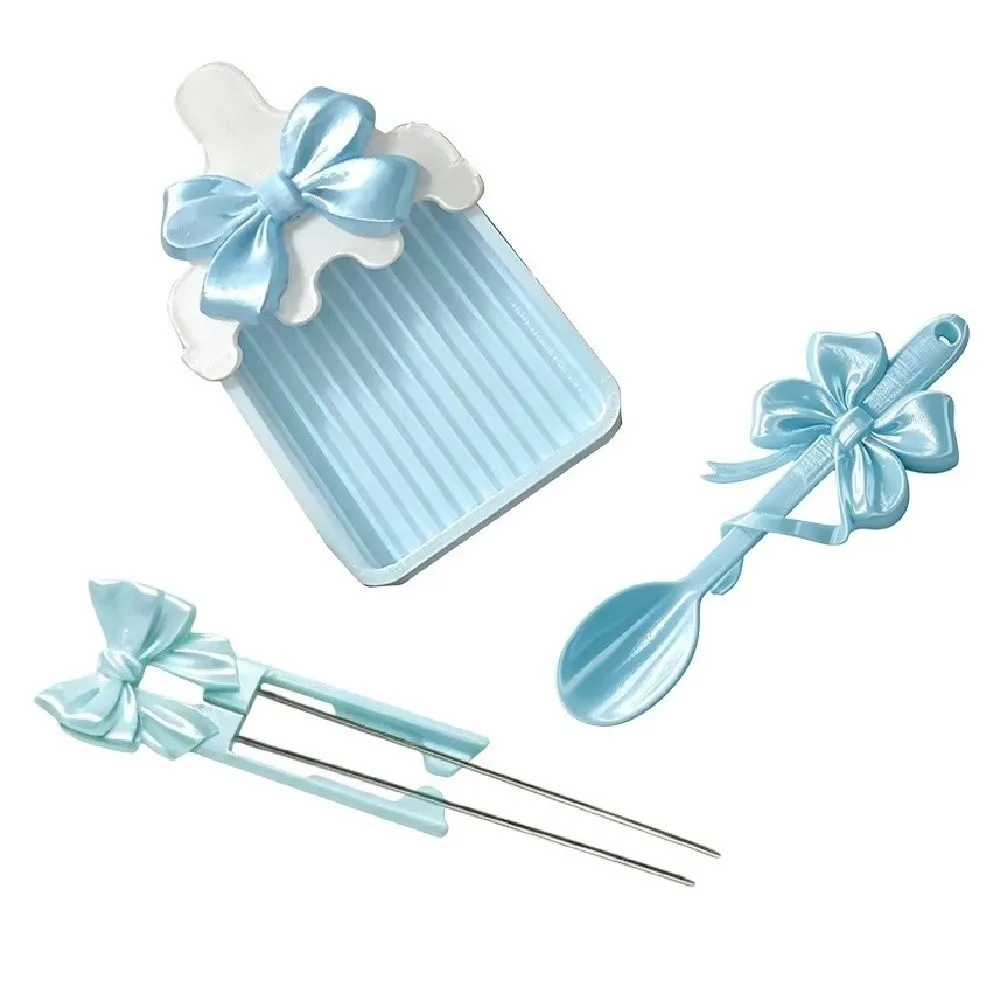 PLA Fuse Bead Tool Set Bead Scoop Spoon Bean Sorting Tray Set Efficient Bottle Shape Fuse Beads Spoon Pen Tray Kits
