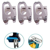 6 pcs Belt Clip Hook for Makita 18V Cordless Drills Impact Driver Bit Holder Hooks Clip Electric Dril Power Tools Accessories