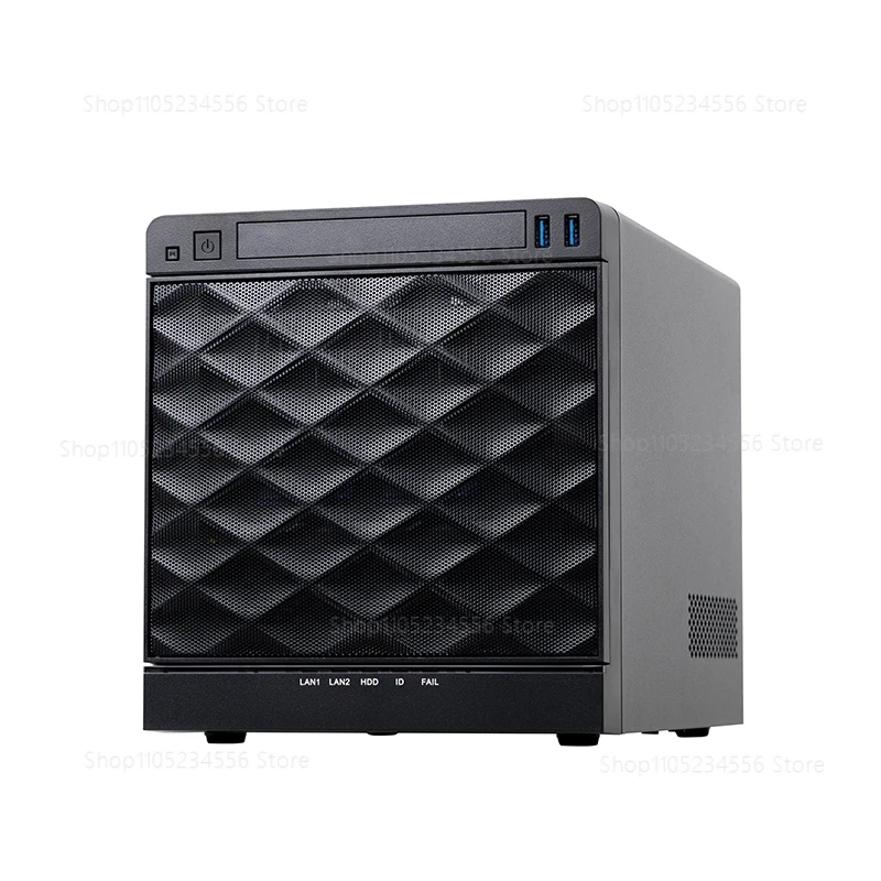 

4 Bay NAS Server InWin MS04 Chassis High Performance Private Cloud Storage Ready